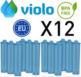 12x VIOLO waterfilter voor Jura koffiemachines - vervanging voor het Jura Claris Blue filter 12 stuks