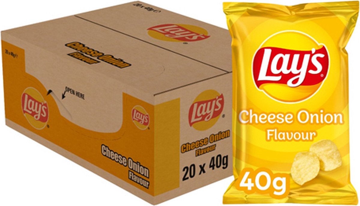 3 x Lays Crisps Fromage 130g (Pack of 3)