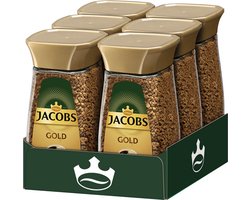 Jacobs - Gold Oploskoffie - 6x 200g