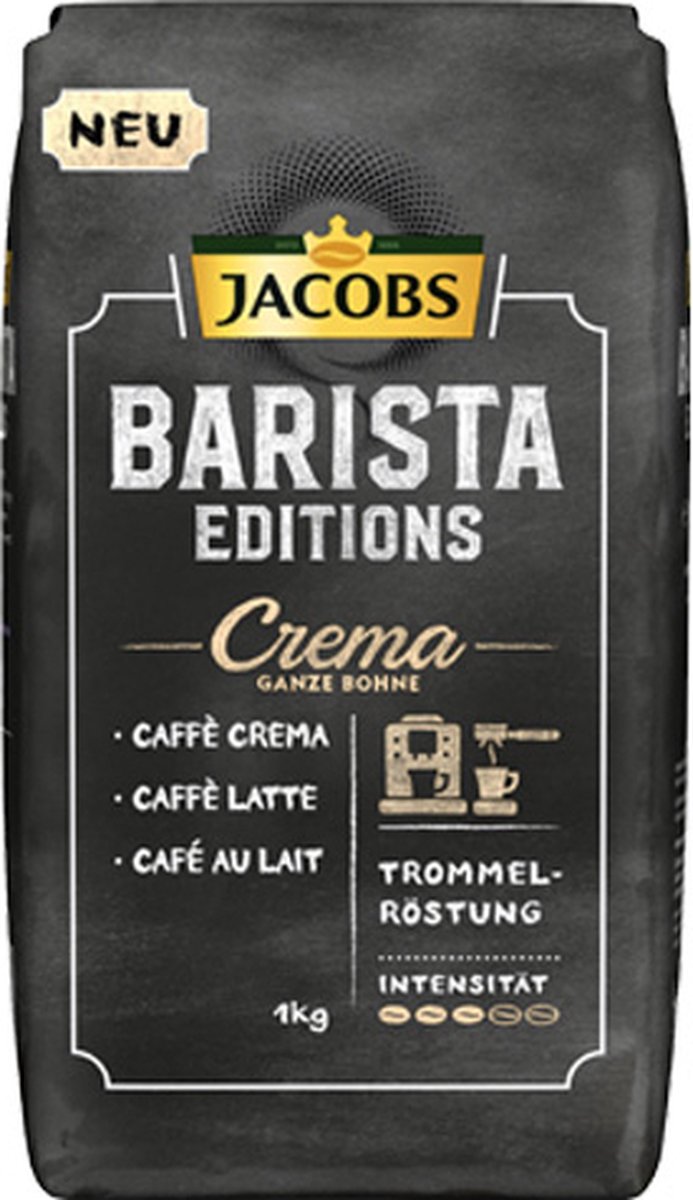 Jacobs - Barista Editions Crema Bonen - 1kg