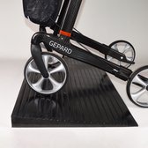 Budget en caoutchouc d'aide au seuil - 70 mm de haut - Rampe pour fauteuil roulant, déambulateur et scooter de mobilité - Rampe en caoutchouc
