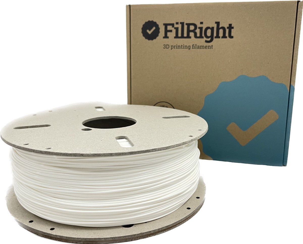 PLA filament FilRight Maker - Wit - 1.75 mm