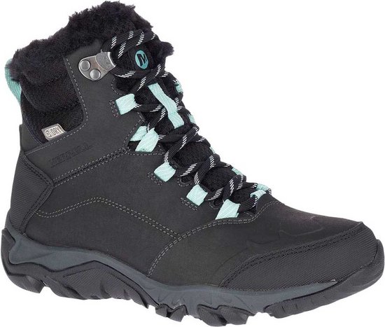 Merrell Thermo Fractal Mid WP - Chaussures d'hiver - Femme Noir 39