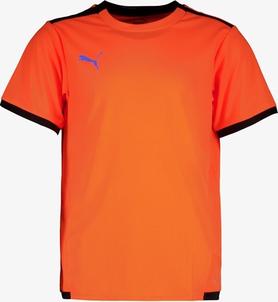 Puma Teamliga Jersey kinder sport T-shirt oranje - Maat 164/170