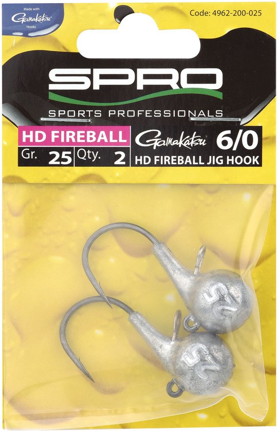 Spro HD Fireball - vissen met aasvis - 2 stuks - 20 gr van Spro — afbeelding 2