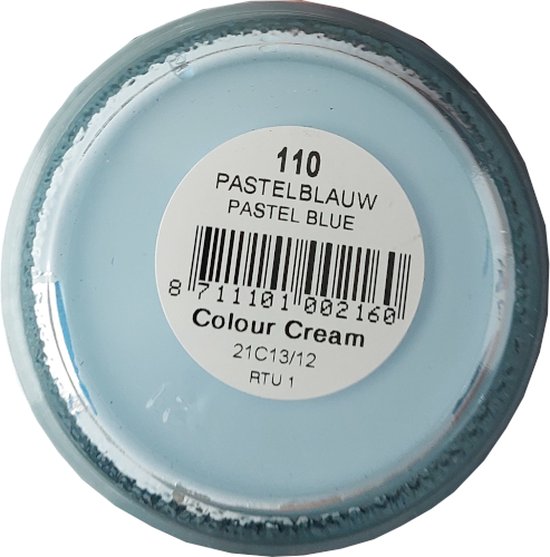 SL - Crème de couleur opaque - Blauw pastel - (Cirage à chaussures - Cirage à chaussures)