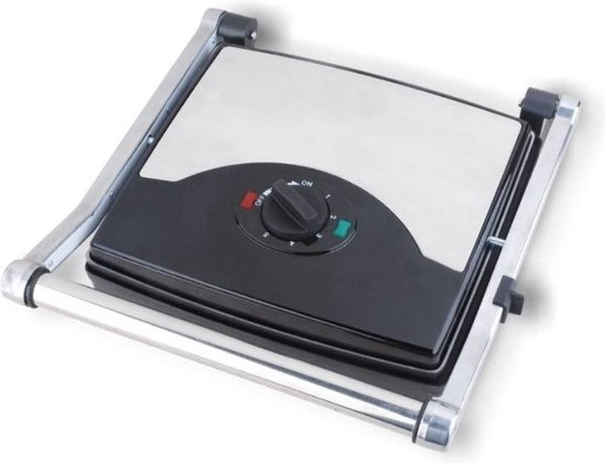 Teffo - Tosti Grill Apparaat - Contactgrill - Instelbare Thermostaat - 1400 Watt