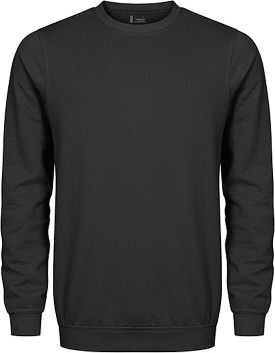 Unisex Sweater 'Promodoro' met ronde hals Charcoal - 4XL