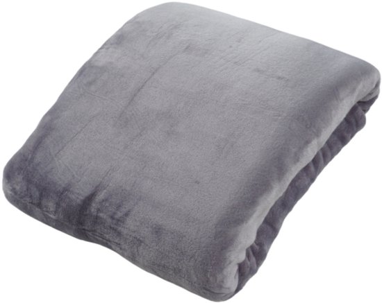 softbedding.nl - plaids - couverture polaire - 150x200cm - plaid - gris lavande - 300 g/m² - peluche - doux - couverture - belle qualité