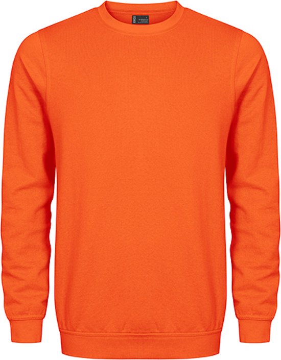 Unisex Sweater 'Promodoro' met ronde hals Flame - L