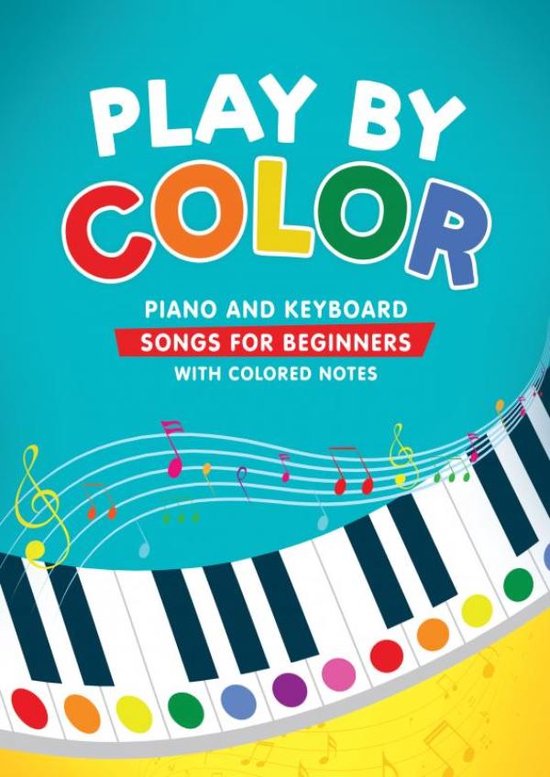 Foto: Play by color piano and keyboard songs for beginners with colored notes including christmas sheet music 