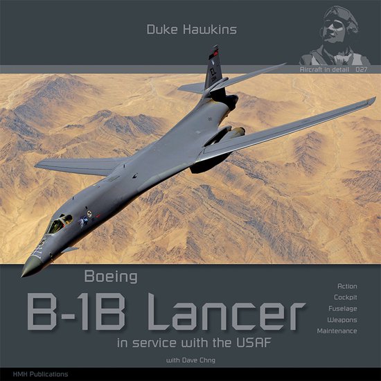 Duke Hawkins- Boeing B-1b Lancer in Service with the USAF - cover