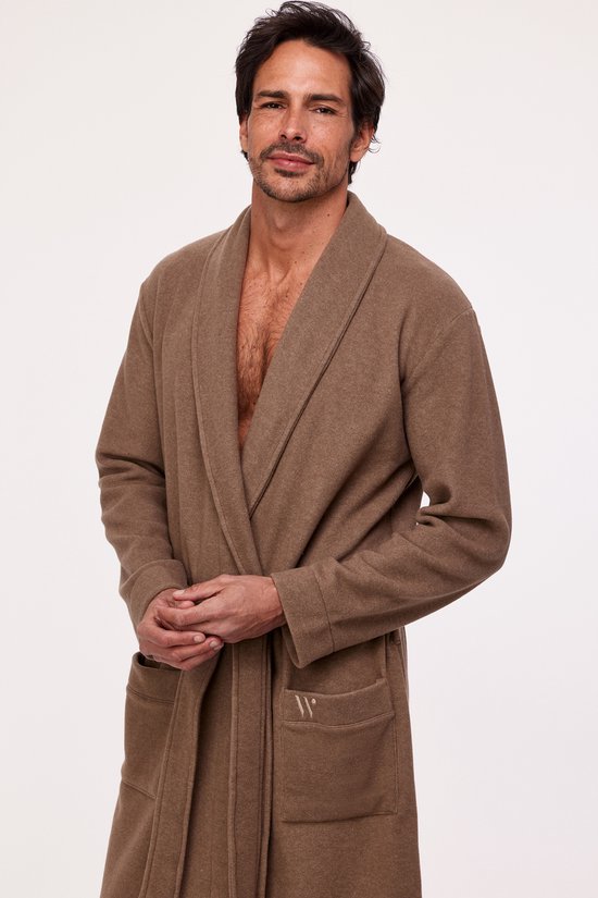 Robe de chambre homme Woody marron taille S