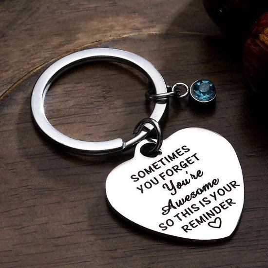 Porte-clés Amour - Texte doux - Cadeau Saint-Valentin - Cadeau Noël - Anniversaire - Cadeau pour elle - Cadeau pour lui