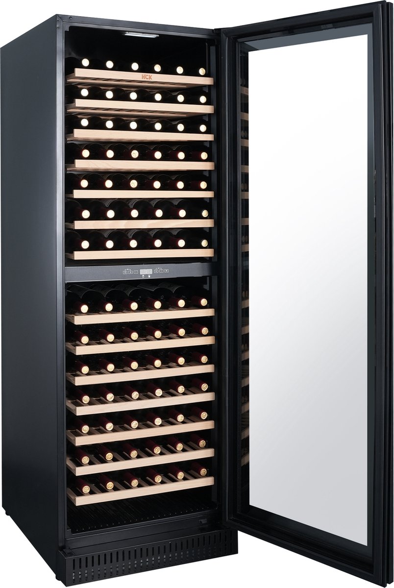 HCK Wijnkoelkast SC-430WD - 2 zones - 163 Flessen - 14 lades - afbeelding 3
