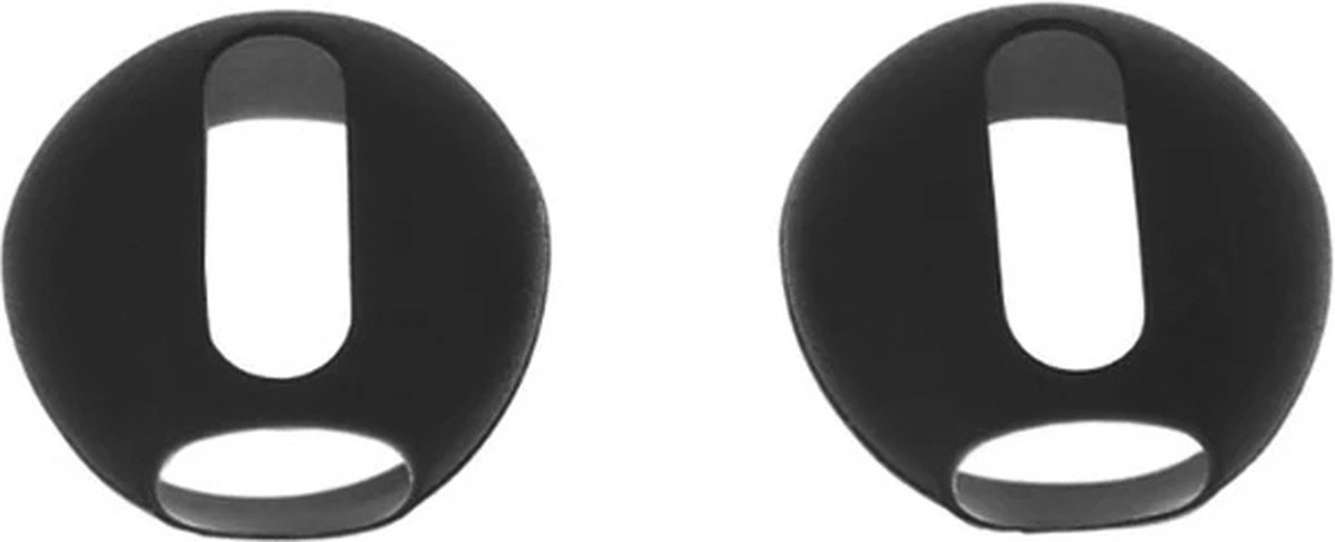 Anti-slip cover geschikt voor Apple AirPods 1/2 zwart