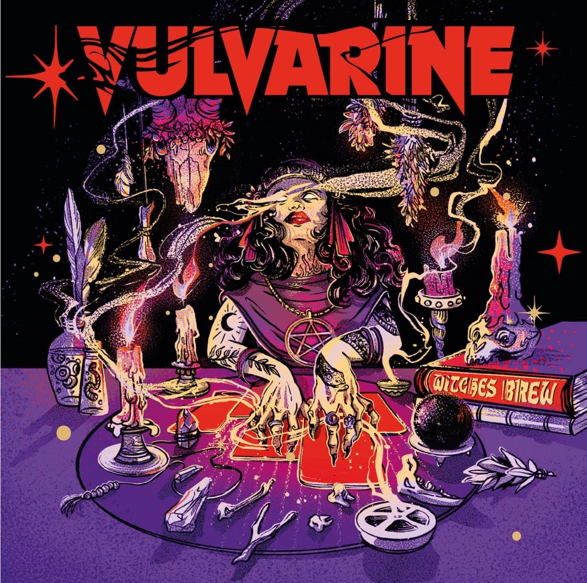 Vulvarine - Witches Brew (LP) (Limited Edition) (Coloured Vinyl)