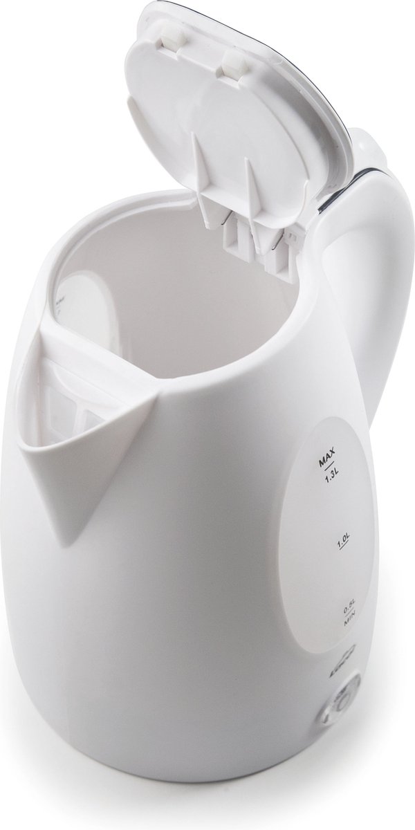 Lacor Waterkoker - Elektrisch - 1,3L - 2200W - Wit