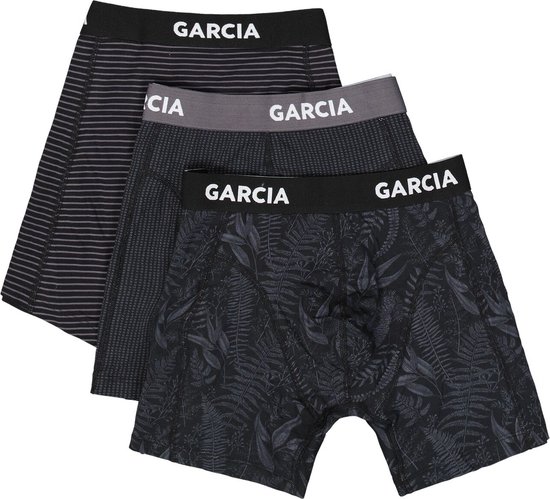 GARCIA Heren Boxershort Zwart - Maat XL