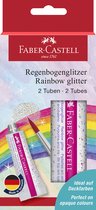 Peinture pailletée Faber-Castell - Rainbow -en-ciel - 2x12ml - FC-125089