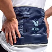 Groot gelijspakket | Flexibel warm of koud pakket | Herbruikbare koude pakketten voor verwondingen, knie-, rug- en schouderpijnverlichting, ontsteking, post-op en meer van Medcosa