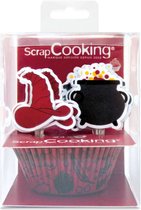 ScrapCooking Wizard Baking Cups en Cupcake Toppers pk/24