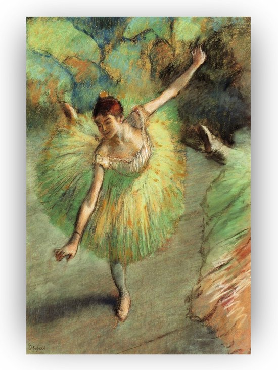 Danseuse basculante - Edgar Degas - Tableau femme - Danse