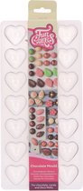 FunCakes Chocolade Mal voor Bonbons en Chocolade - Hart