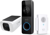 eufy Security -Video Deurbel C211 Wi-Fi + S40 solar camera (incl 16GB SD Kaart)