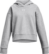 Under Armour UA Rival Fleece Crop Hoodie Meisjes Sporttrui - Maat YXL