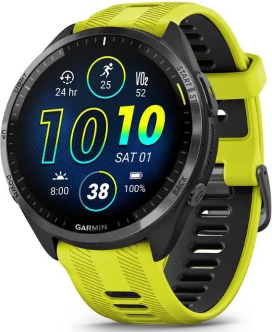 Garmin Forerunner 965 Sporthorloge Geel bol