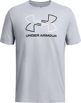 Under Armour UA GL FOUNDATION UPDATE SS Heren Sportshirt - Grijs - Maat L