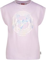 Vingino T-shirt Henya Meisjes T-shirt - Wave lilac - Maat 128