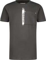 Vingino T-shirt Jefos Jongens T-shirt - Mattelic grey - Maat 176