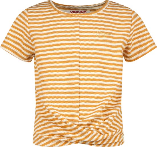 Vingino T-shirt Ireen Meisjes T-shirt - Baked brown - Maat 116