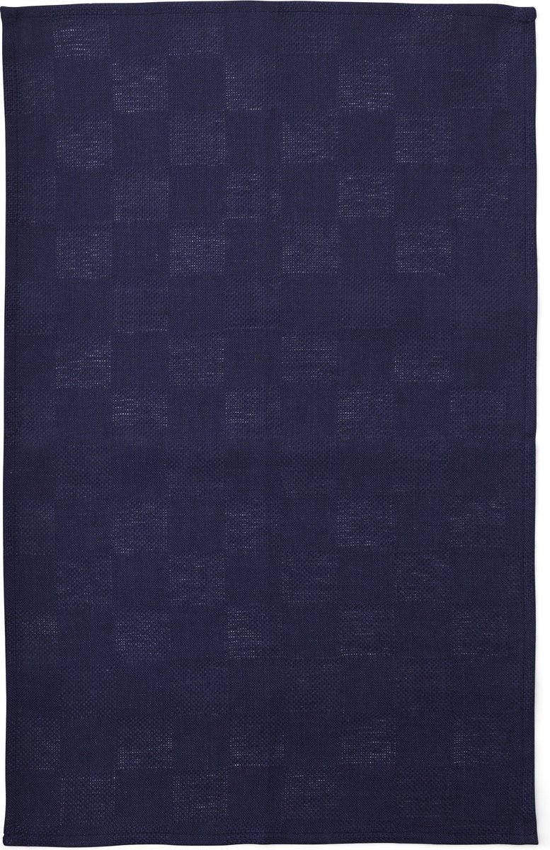 Audo Copenhagen Papilio Theedoek Set Van 2 Indigo/wit