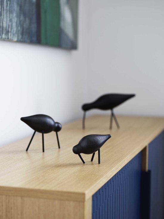 Normann Copenhagen Shorebird S - Kunst - zwart