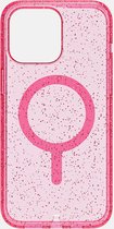 BodyGuardz Carve MagSafe - geschikt voor iPhone 15 Pro Max - Pink Pizzazz Glitter