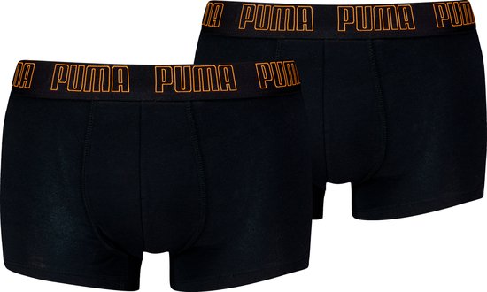 PUMA Heren Boxershorts met Korte Pijpen - 2 pack - Maat M