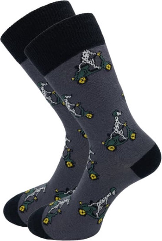 SQOTTON® - Naadloze sokken - Dalmatiër - Maat 41-46