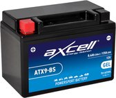 Axcell - Accu ATX9-BS/ YTX9-BS 12volt 8.4Ah 150 x 87 x 105mm Onderhoudsvrij GEL