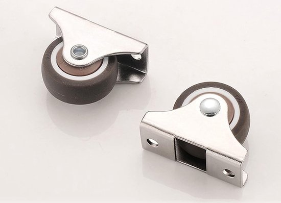 heyous 8 stuks kunststof zwenkhuls ronde inzetstukken, 7/16 binnenstam, zwart