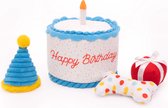 Gâteau de paquet d’anniversaire - jouet pour chien - - speelgoed d’intelligence - speelgoed chiens - gâteau d’anniversaire - cadeau d’anniversaire - ZippyPaws - cadeau - chapeau d’anniversaire