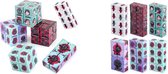 Infinity Magic Cube - Friemelkube - Infinity Cube - Fidget gadget - simple fossette - Anti stress Fidget Spinner le stress - Fidget Toys - Grijs