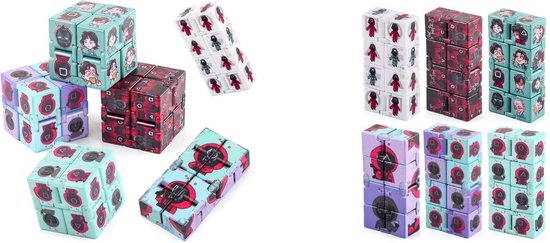 Infinity Magic Cube - Friemelkubus - Infinity Cube - Fidget gadget - simple dimple - Anti stress Fidget Spinner - Stress verlichtend - Fidget Toys - multi
