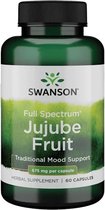 Swanson - Full Spectrum Jujube Fruit / Jujubefruit (Ziziphus jujuba) - 675mg - 60 capsules