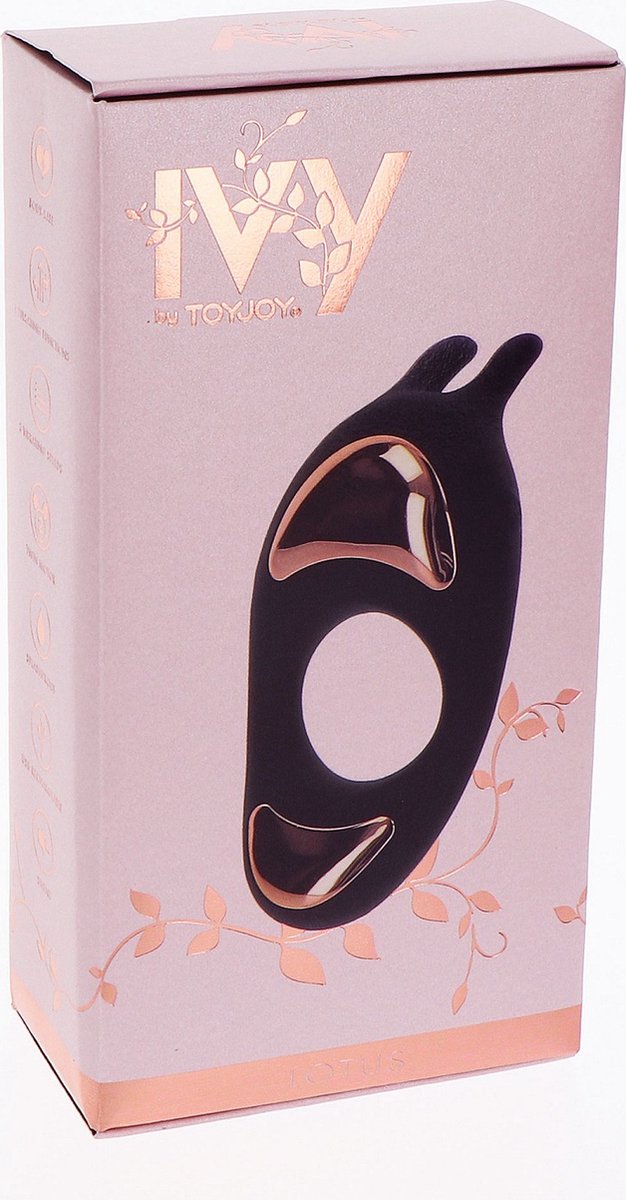Goedkoopste TOYJOY - Lotus C-Ring - Rings Couples Zwart