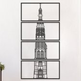 Wanddecoratie | Grote kerk Breda - XL (80x157cm)