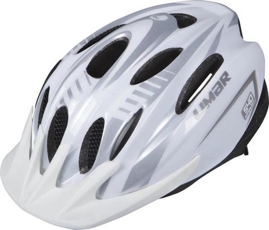 Limar - 540 Fietshelm - White silver - M (52-56 cm)