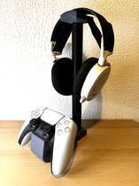 Universele controller en headset bureaustandaard - Gaming stand - Grijs/Zwart